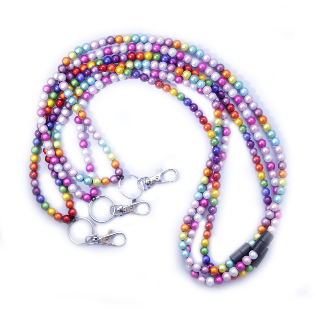 Glow Lanyard Glow Beads EDC Beads EDC Lanyards Glow Bead Lanyards